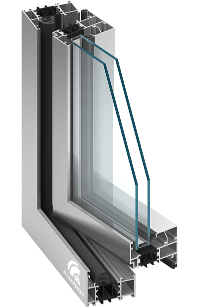 Termolux Hliníková okna - profil
